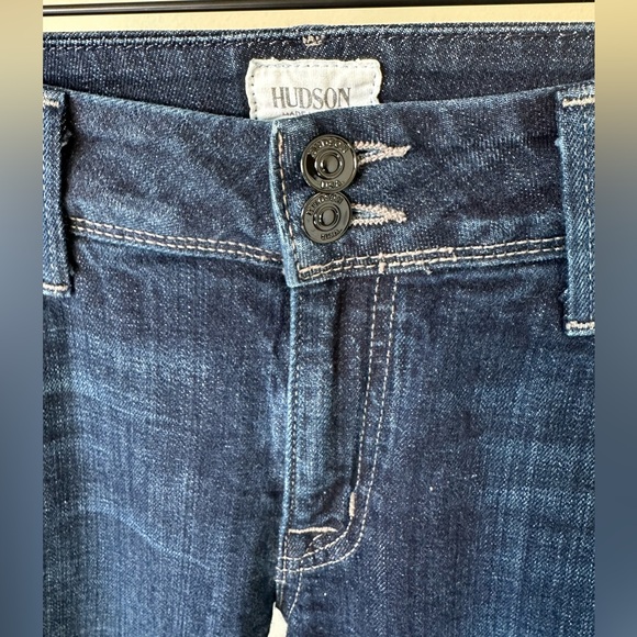 Hudson Jeans Beth Baby Bootcut in Jets Dark Wash Size 29 (Altered Inseam) - Picture 6 of 15